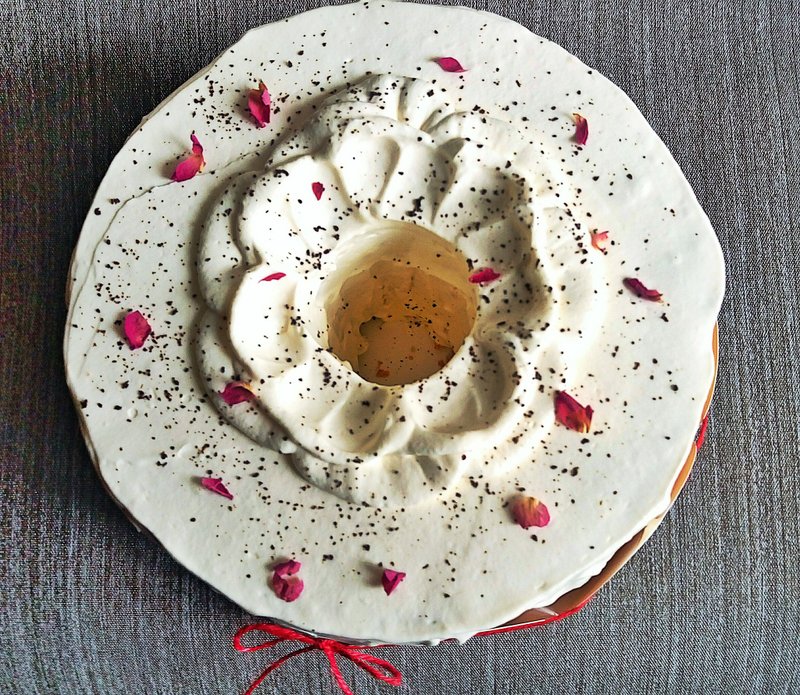 伯爵戚风 8寸 - 蛋糕/甜点 - 新鲜食材 