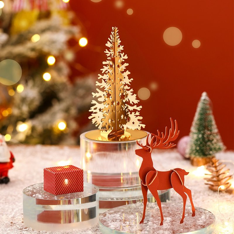 北极光圣诞节摆件桌面饰品装饰礼物礼品 - 摆饰 - 其他材质 