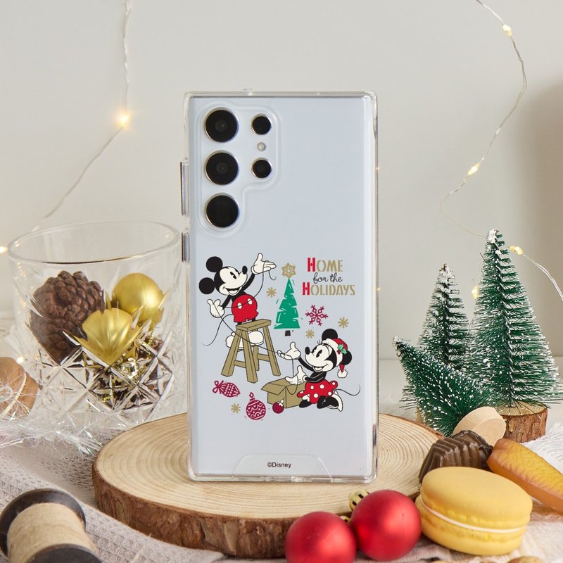 Disney经典-布置圣诞树防摔透明SAMSUNG手机壳 - 手机壳/手机套 - 塑料 多色