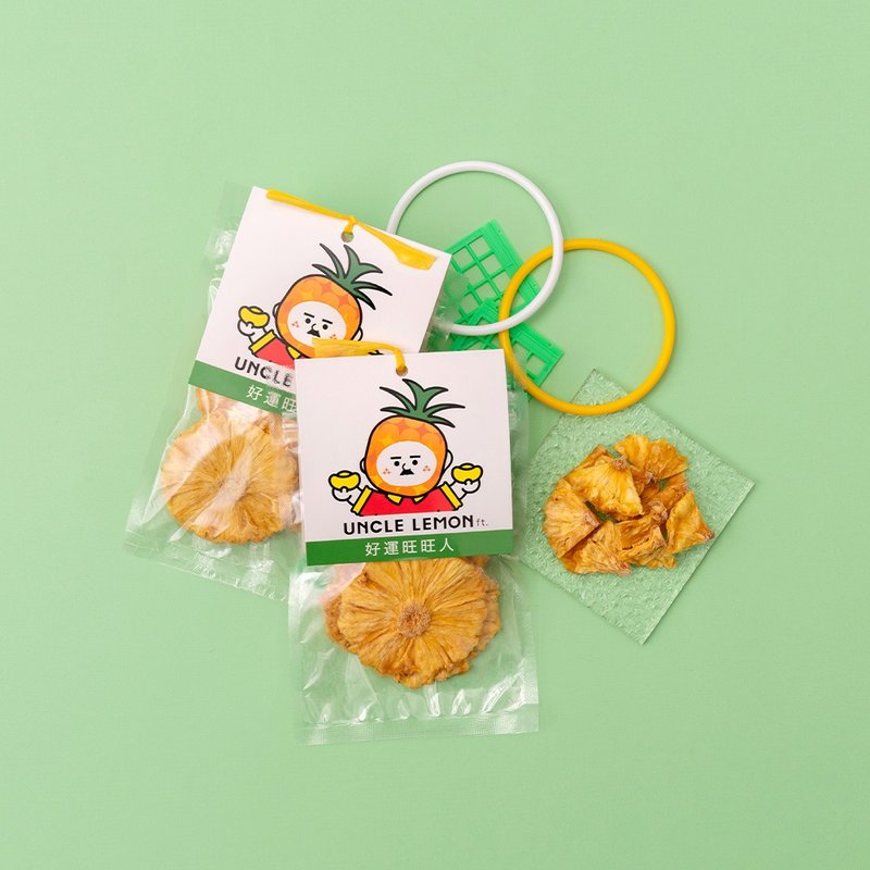 无添加凤梨果干 ft.好运旺旺人 - 水果干 - 其他材质 黄色