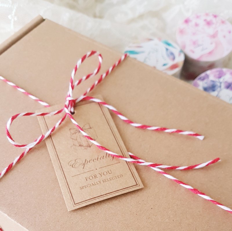 【全国包邮】６折圣诞福袋－1200元交换礼物　纸胶带贴纸全包 - 纸胶带 - 纸 多色