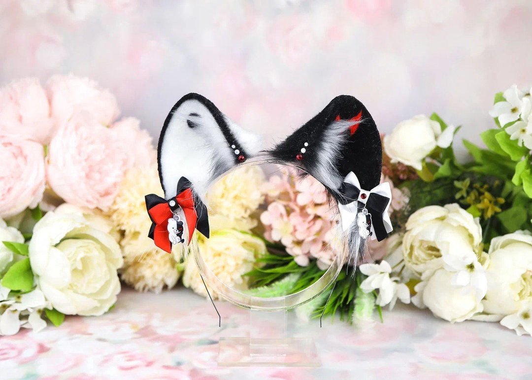 Monokuma Ears - 发饰 - 其他材质 多色