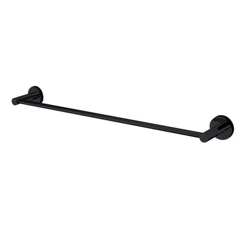 【MULTI百工居室】MIT制造MTA02MB不锈钢雾黑色单杆毛巾架 - 卫浴用品 - 不锈钢 