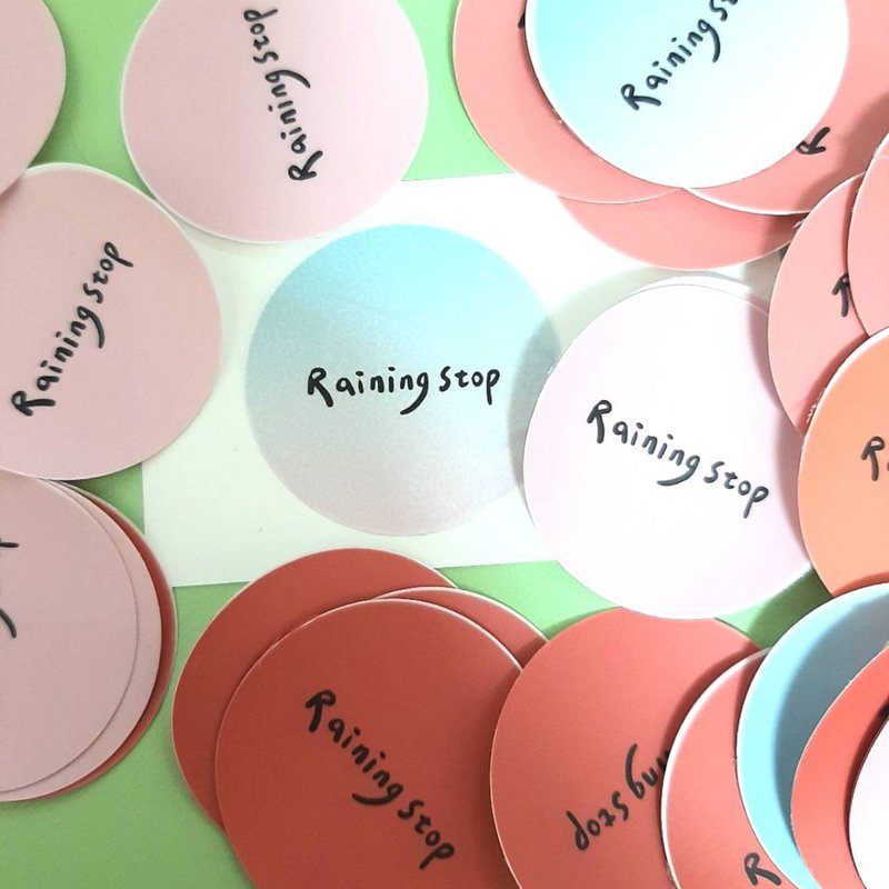 |透明贴纸| 定制化 大声说出我的名字 / 姓名贴纸 / 32色可挑 - 贴纸 - 防水材质 多色