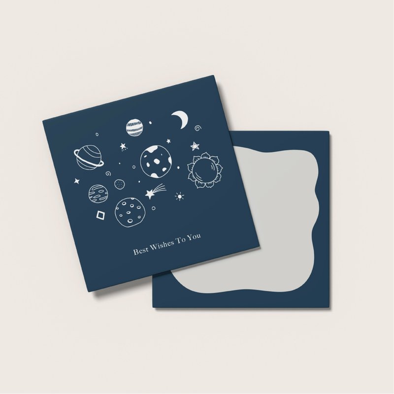 星空卡片 万用卡片 生日卡片 送礼卡片 - 卡片/明信片 - 纸 