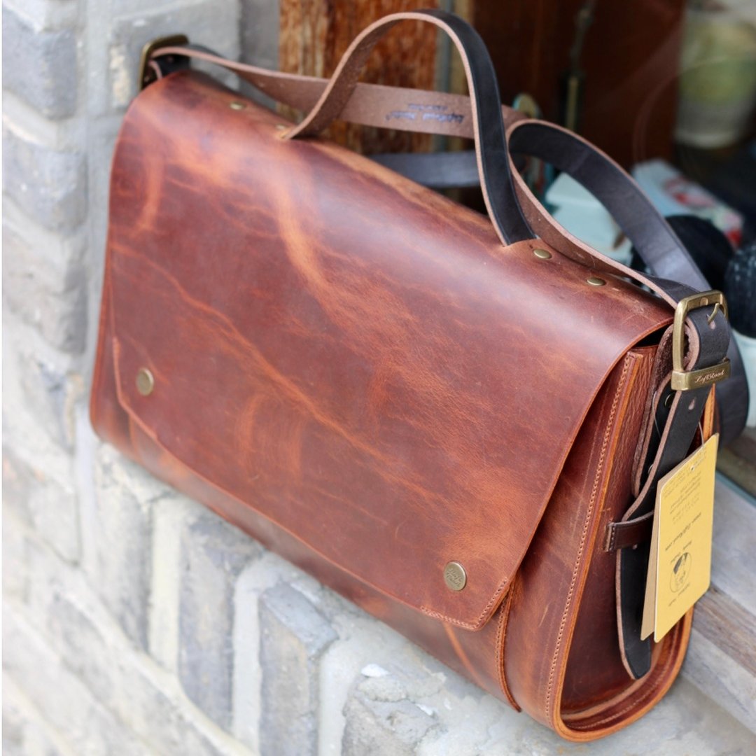 Leftroad Bag 21 -蜡棕 - 侧背包/斜挎包 - 铜/黄铜 咖啡色