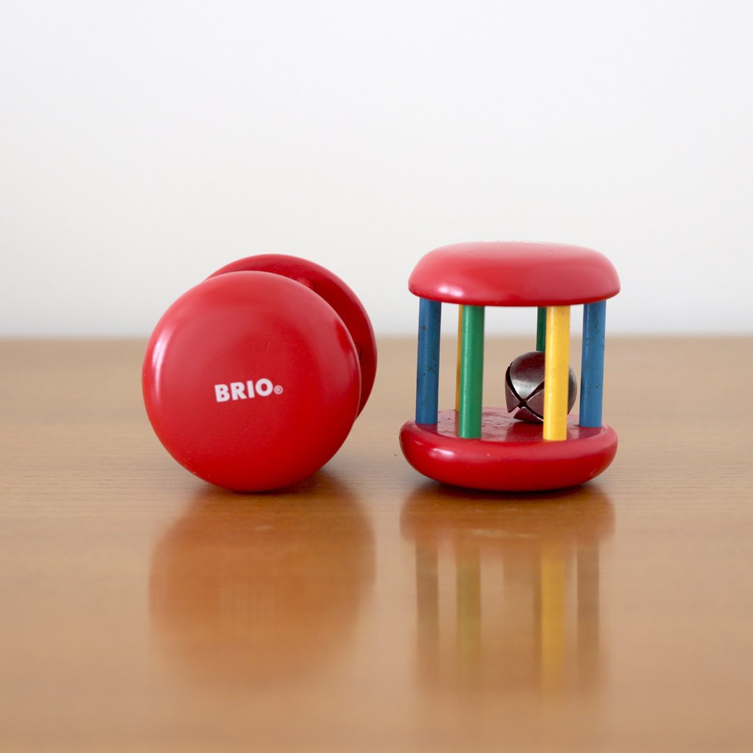 瑞典Brio宝宝抓握摇摇铃实木老玩具 - 玩具/玩偶 - 木头 多色