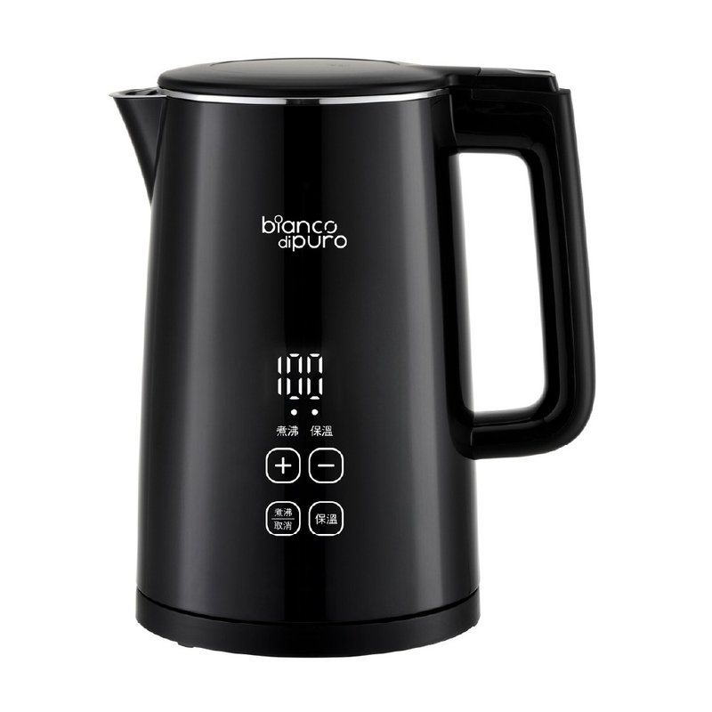 【BIANCO 德国彼安特】BOLLITORE 数显电热水壶 - 厨房家电 - 塑料 黑色