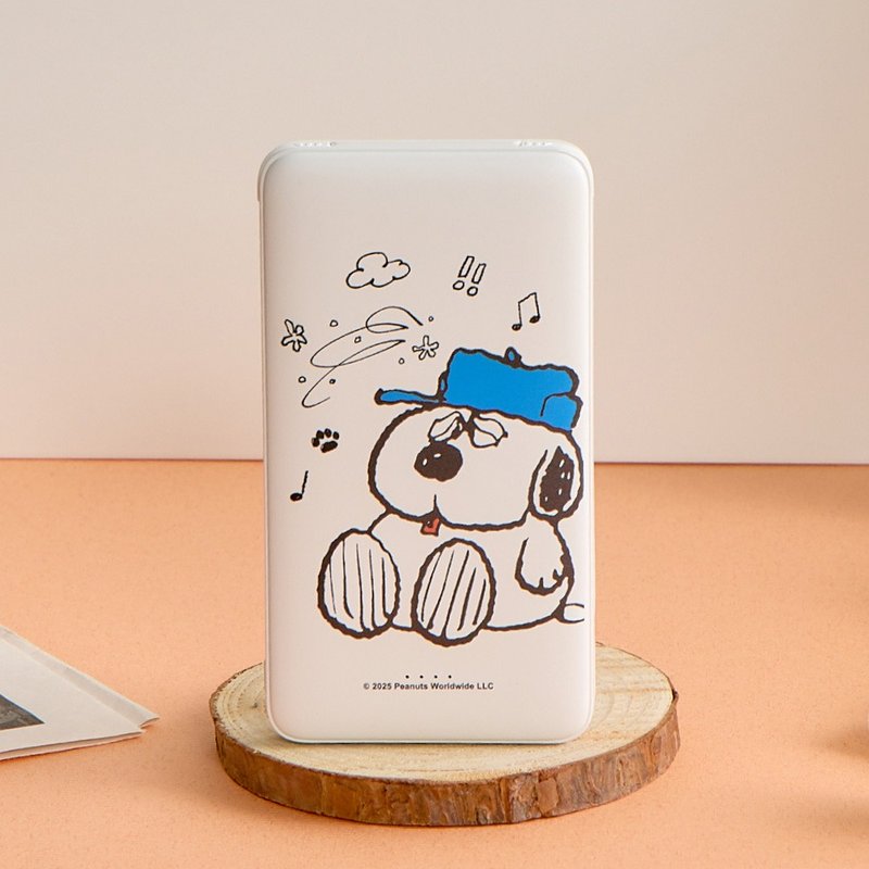 SNOOPY史努比烦恼欧拉夫双线快充10000mAh行动电源 - 充电宝/传输线 - 塑料 多色