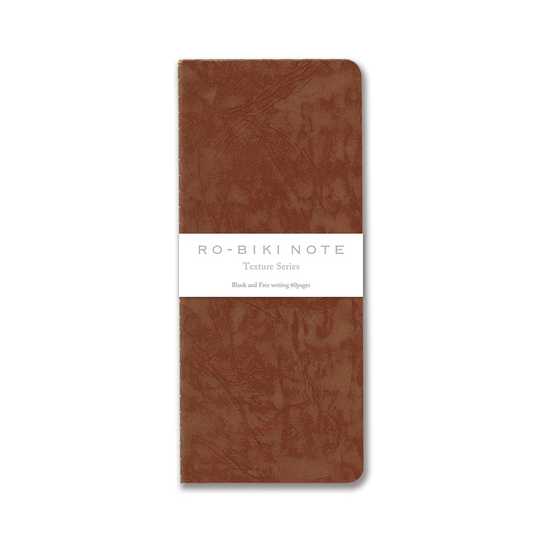 RO-BIKI NOTE Texture Series Edo-cha - 笔记本/手帐 - 纸 
