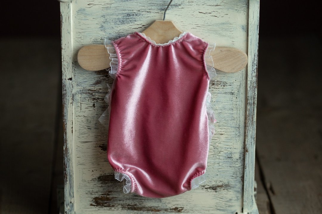 Newborn Lace Romper,Newborn Girl Romper,Newborn Romper,Newborn Outfit - 婴儿饰品 - 其他金属 