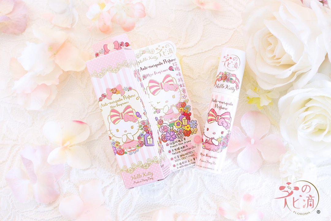 Hello Kitty 玫瑰味防蚊香水 - 防蚊用品 - 其他材质 粉红色