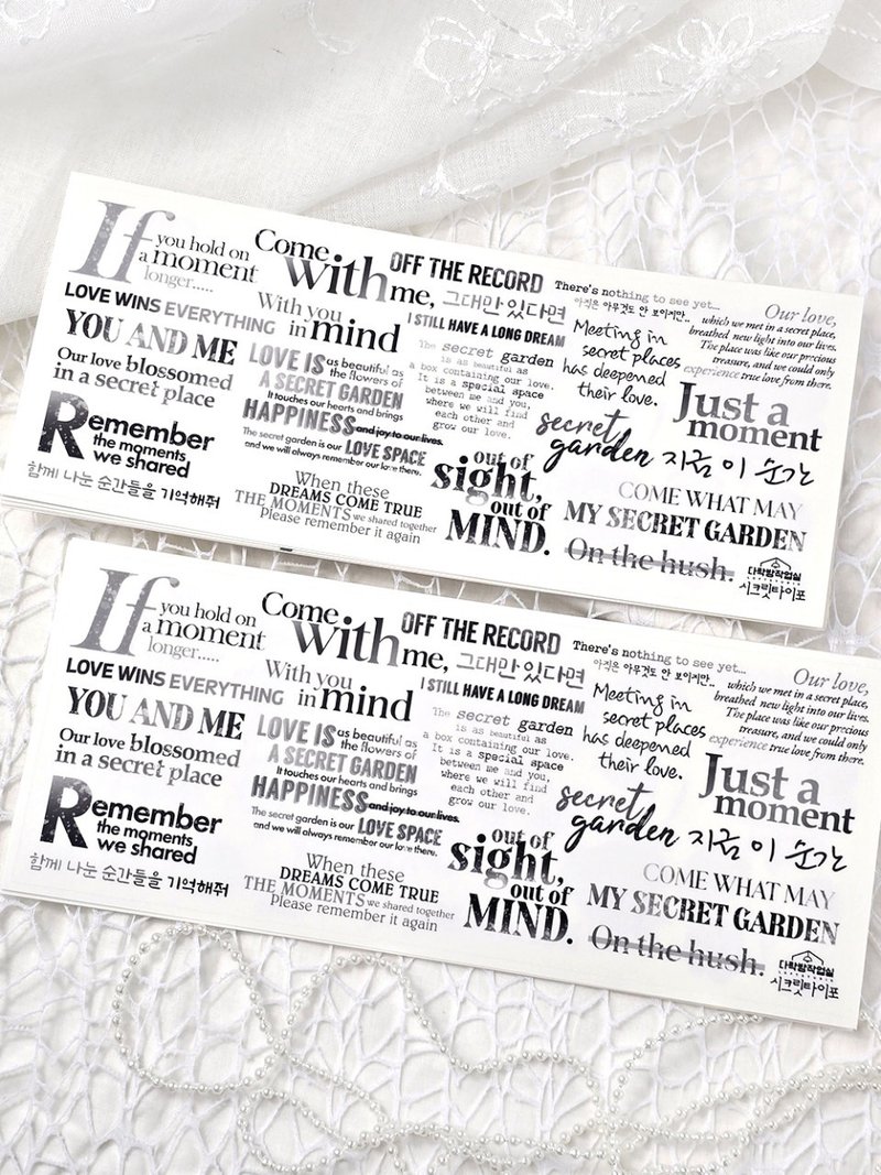 ：疗愈小失误：雾面透明贴纸 - 贴纸 - 其他材质 