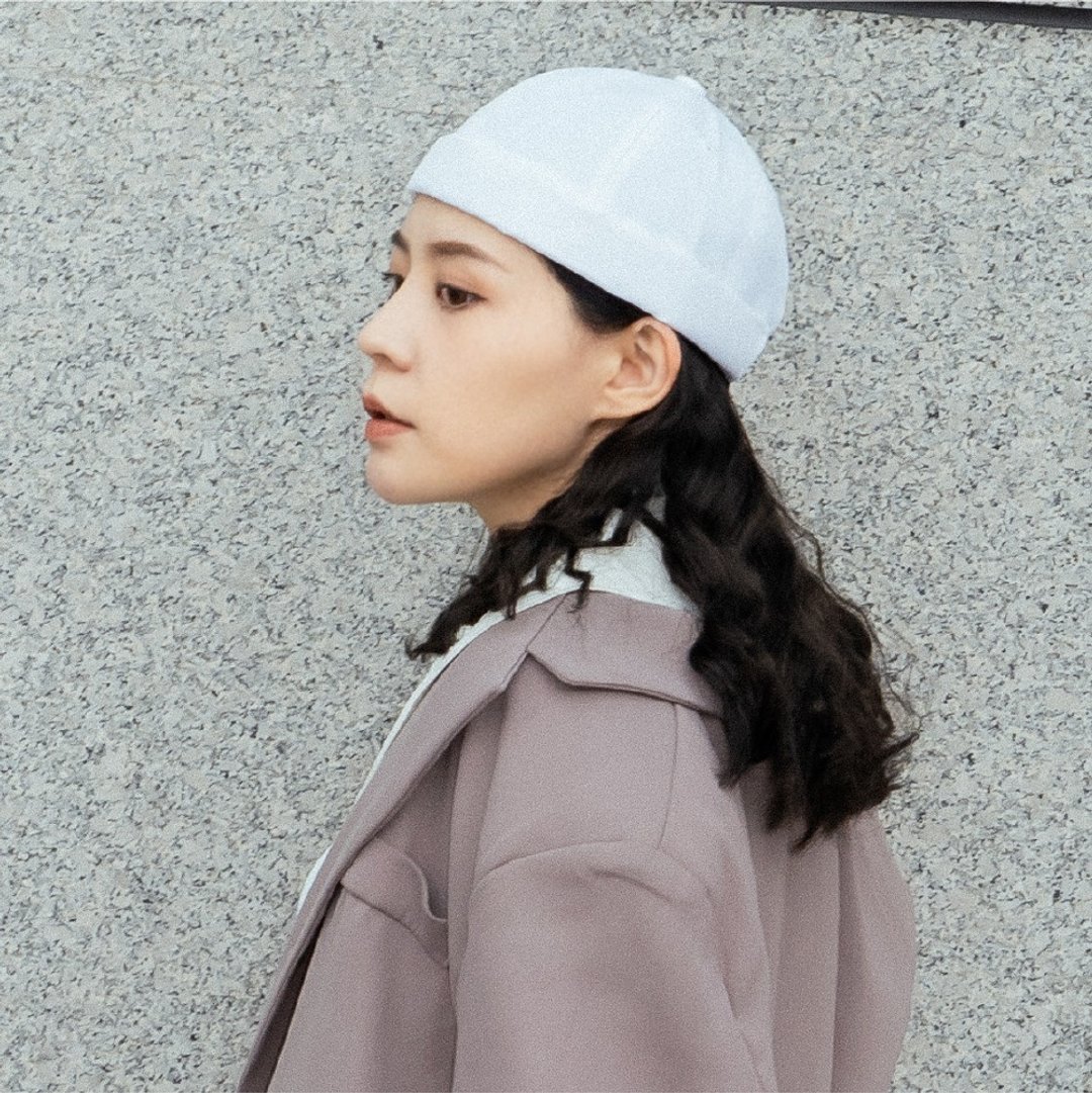 金属锁链水兵帽 - 帽子 - 其他材质 白色