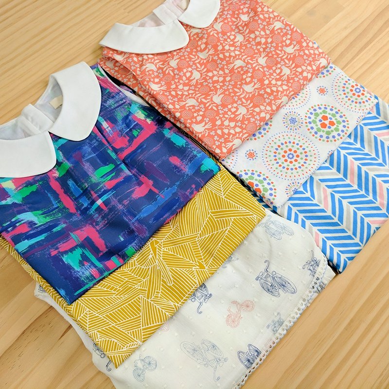 Goody Bag - 经典小洋装小孩款福袋 - 其他 - 棉．麻 多色