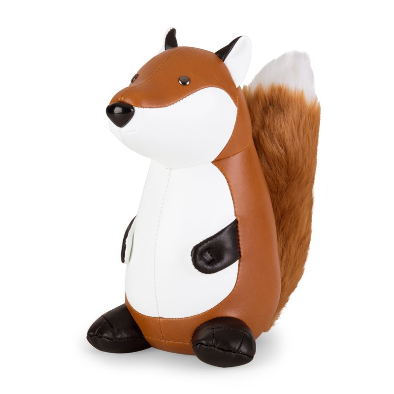 【书挡】狐狸 Fox  皮革动物摆饰 | 入厝礼物 生日礼物 - 摆饰 - 人造皮革 多色