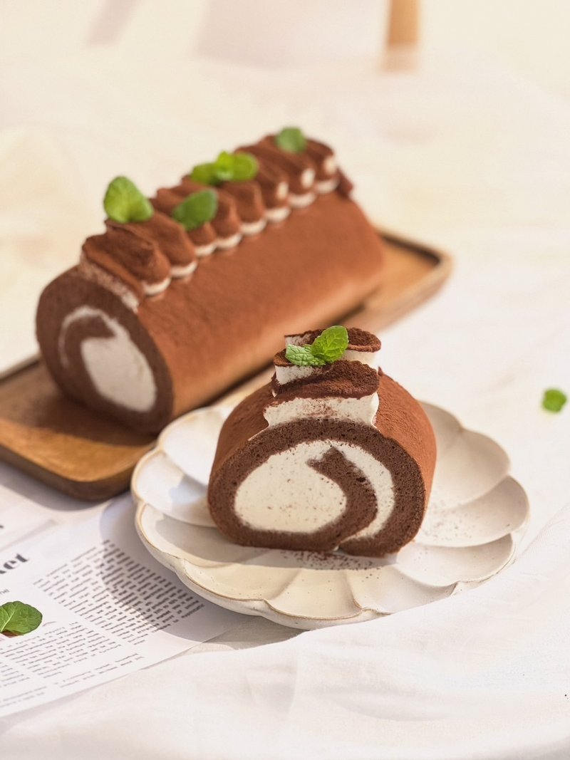 烘焙实作课程。提拉米苏生乳卷 - 美食 - 新鲜食材 