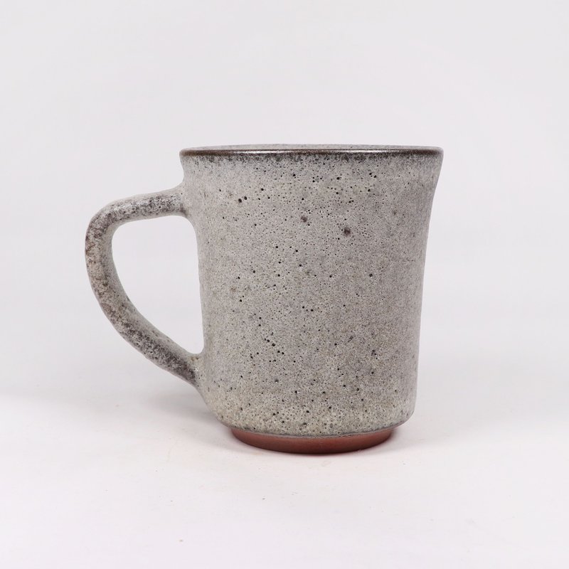 明芽窑 l 鹅石记忆志野马克杯咖啡杯 - 咖啡杯/马克杯 - 陶 灰色