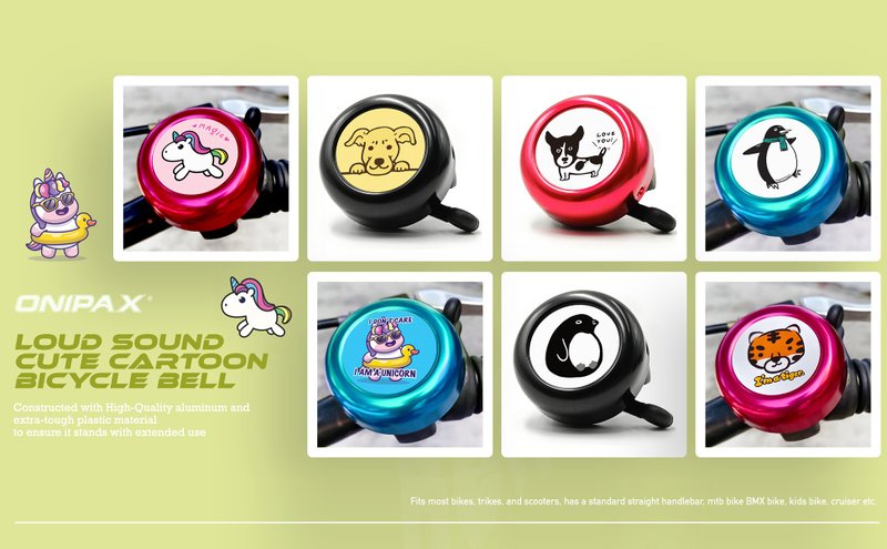 自行车可爱动物系列铃铛 - 自行车/周边 - 铝合金 多色