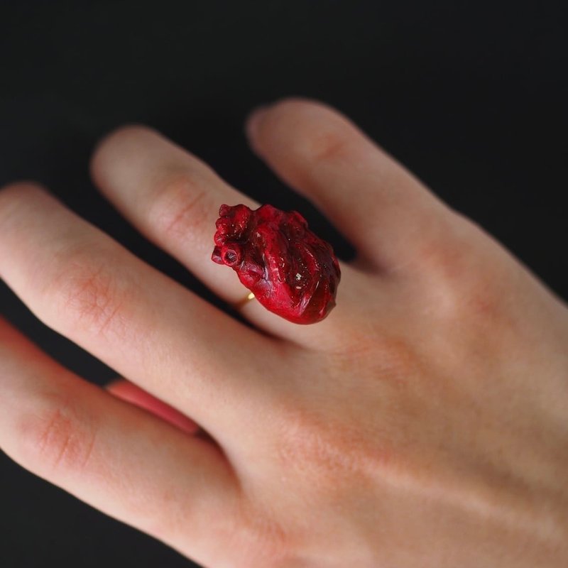 谁的心脏戒指 - 戒指 - 粘土 