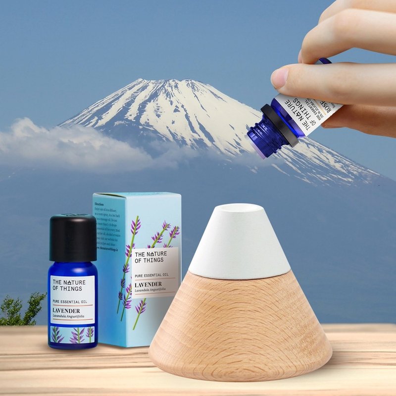 Mt. Fuji|原木雪山扩香石 - 香薰/精油/线香 - 其他材质 