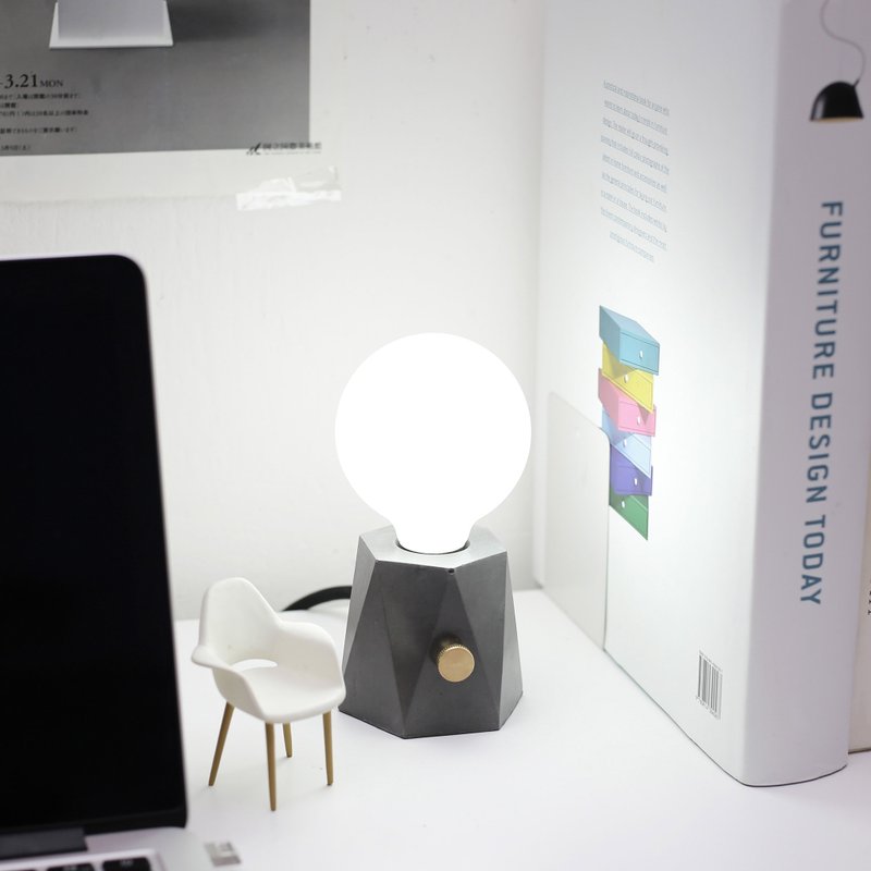 CONCRETE LMAP 水泥灯 - 灯具/灯饰 - 水泥 灰色