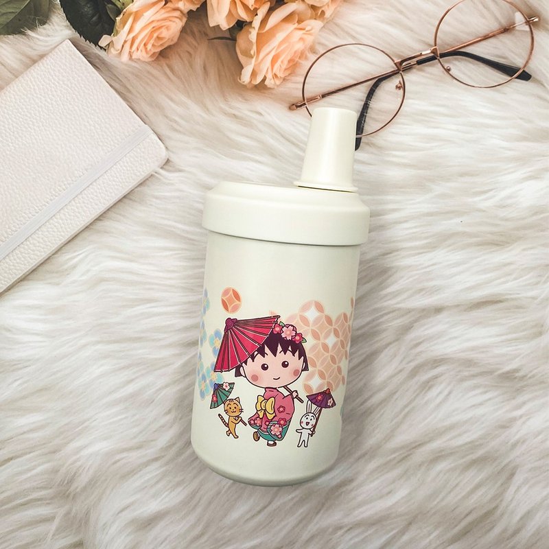 【Pinkoi x 樱桃小丸子】不锈钢大象杯 500ml - 随行杯提袋/水壶袋 - 其他金属 