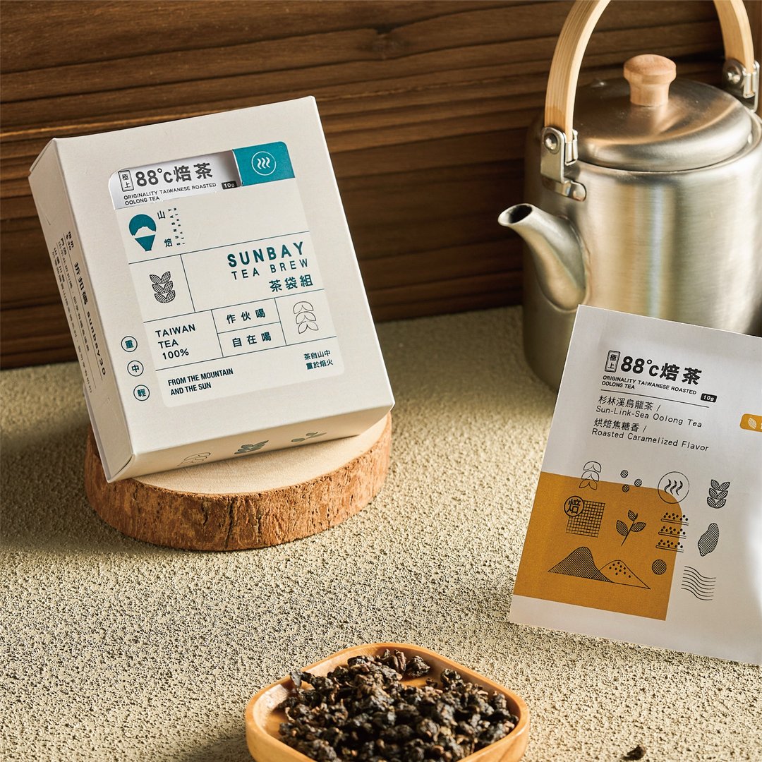 【山焙 SUNBAY TEA】88c 焙茶 作伙喝原叶茶包3入 - 茶 - 纸 