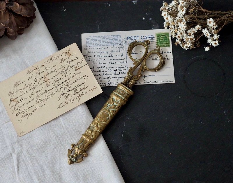 英国1930s 早期黄铜剪刀组 - 摆饰 - 铜/黄铜 