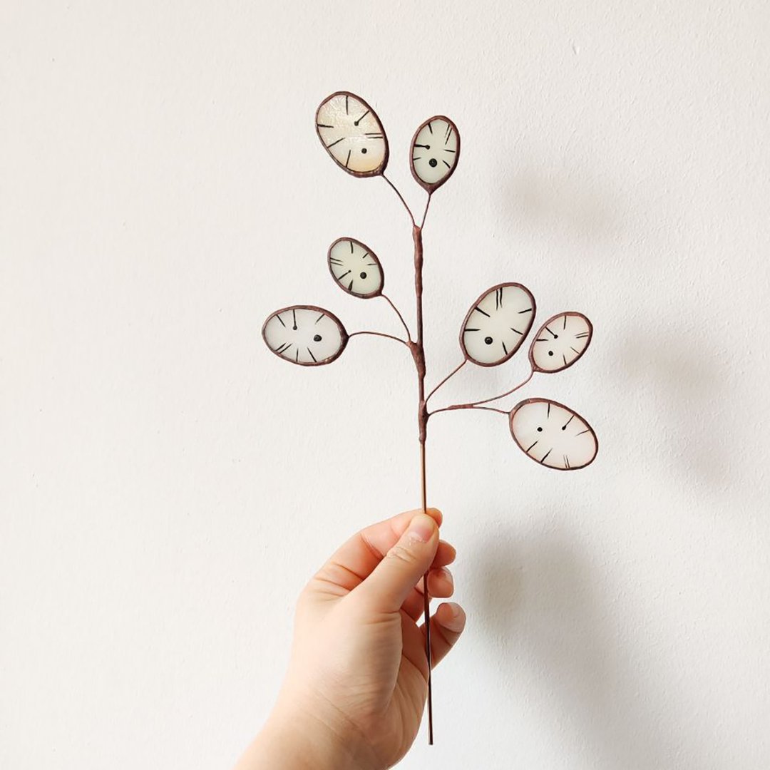 彩色玻璃花、阳光捕手、玻璃家居装饰 - 墙贴/壁贴 - 玻璃 
