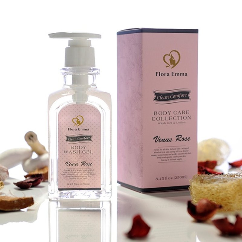 玫瑰女神沐浴露 - 手足保养 - 植物．花 多色