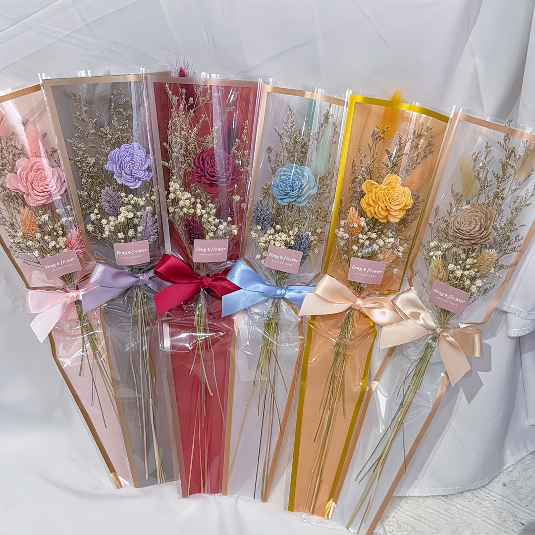 FengFlower 【索拉玫瑰干燥小花束】干燥花/永生花/不凋花 - 干燥花/捧花 - 植物．花 