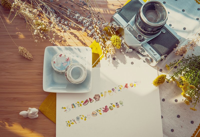 Zoe's forest 11号和纸胶带－森之夏祭 - 纸胶带 - 纸 