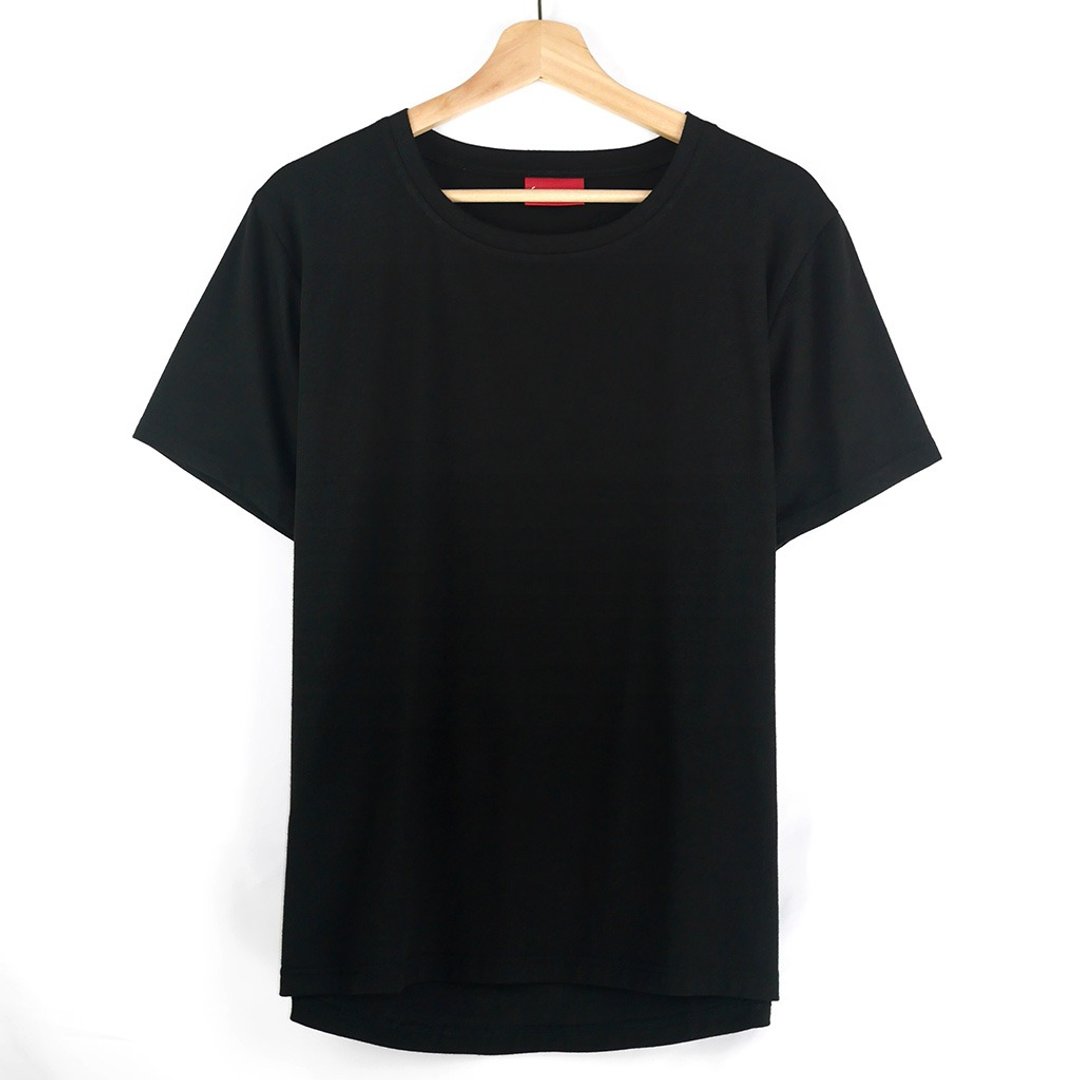 Cycling T-shirt  (素黑) 满足平日与骑车穿着的休闲车衣 - 男装上衣/T 恤 - 其他人造纤维 黑色