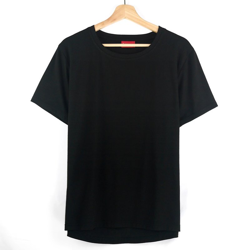 Cycling T-shirt  (素黑) 满足平日与骑车穿着的休闲车衣 - 男装上衣/T 恤 - 其他人造纤维 黑色