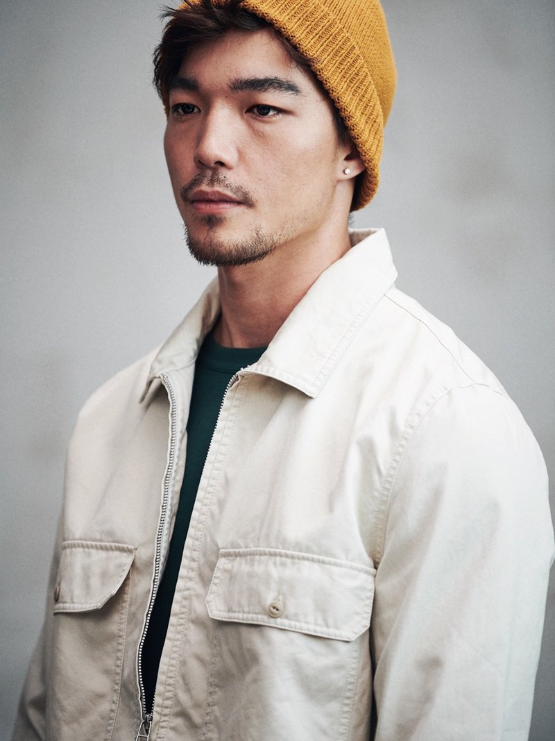 28th March 固制 日本进口精梳棉细斜纹半拉链衬衣 - 男装衬衫 - 棉．麻 蓝色