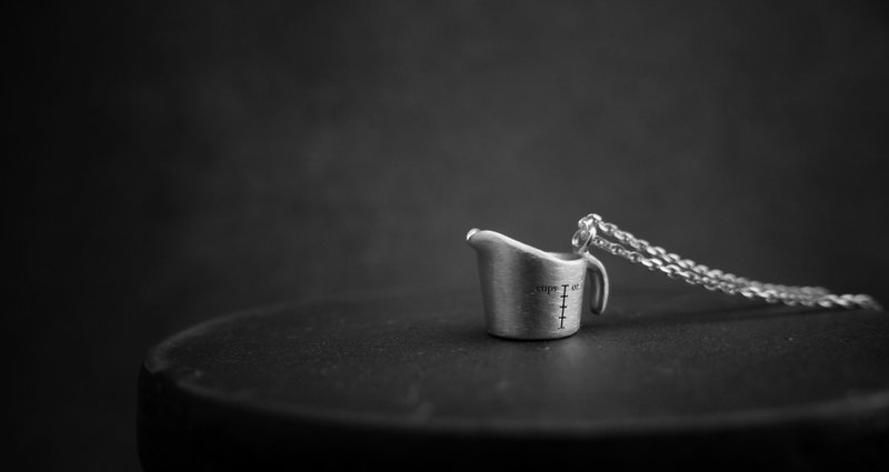 【脐加厝】烘焙系列│纯银大量杯项链 - 项链 - 纯银 