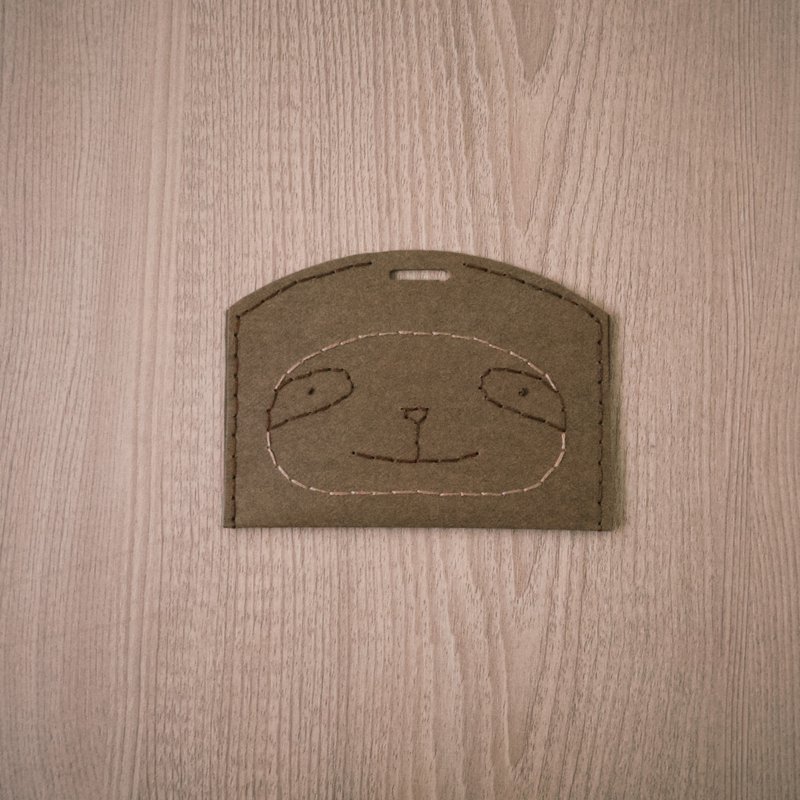 树懒 票卡夹 现货立刻出 - 证件套/卡套 - 纸 咖啡色