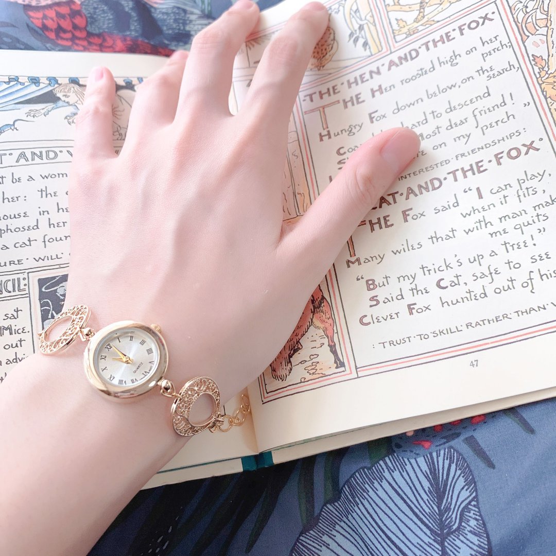 Sharon filigree charm bracelet LI036 - 女表 - 其他金属 金色