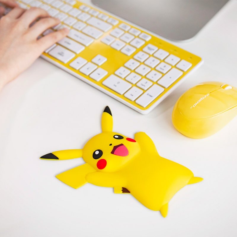 Bone 蹦克 / 宝可梦 造型手腕垫 鼠标靠垫 护腕 下单送盲盒公仔 - 鼠标垫 - 硅胶 多色