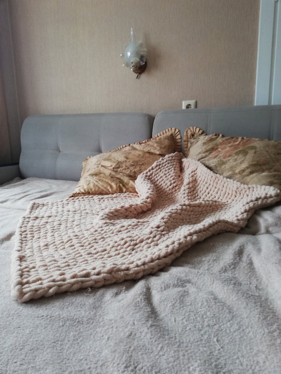 Receiving blanket pregnant friend baby bedspread stroller crib blanket - 婴儿床上用品 - 聚酯纤维 卡其色