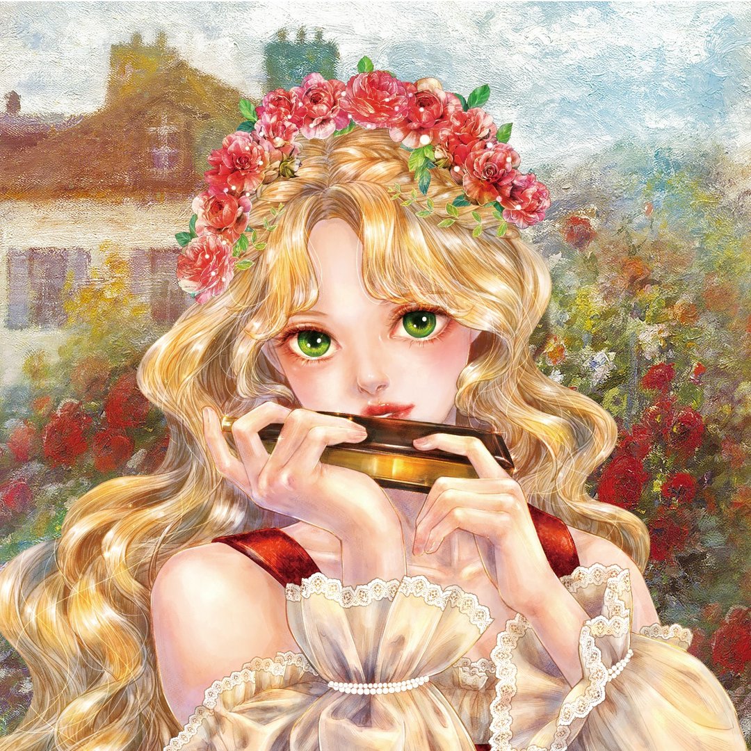 口琴贴纸 (8色) - 贴纸 - 纸 