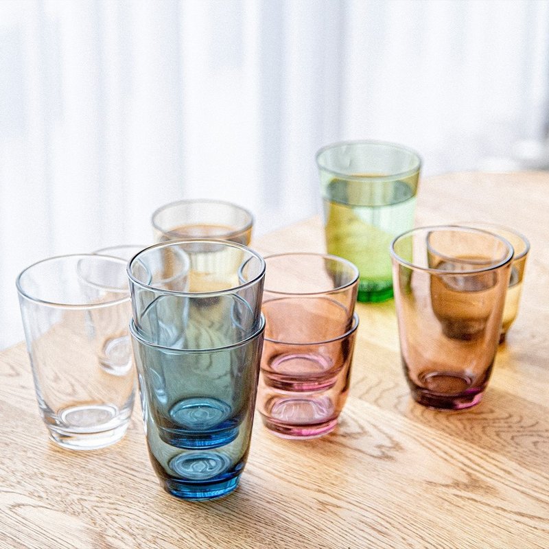 日本KINTO HIBI玻璃杯220ml / 350ml / 共5色 - 玻璃杯 - 玻璃 透明