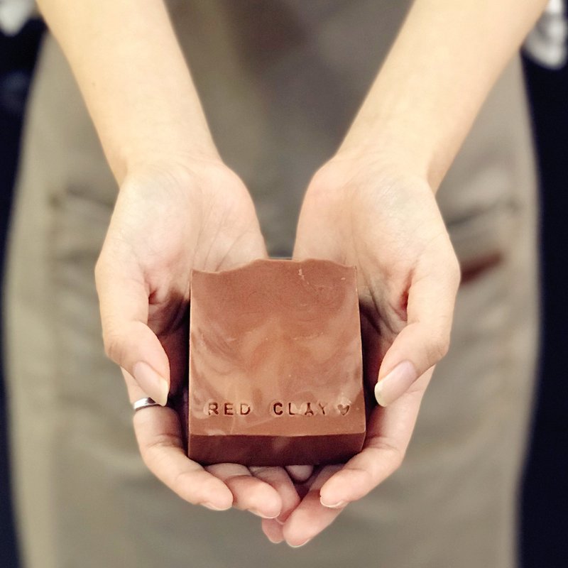 巴西岩红泥皂-DNA修复、湿疹肌有伤口适用、减压助眠 - 肥皂/手工皂 - 其他材质 