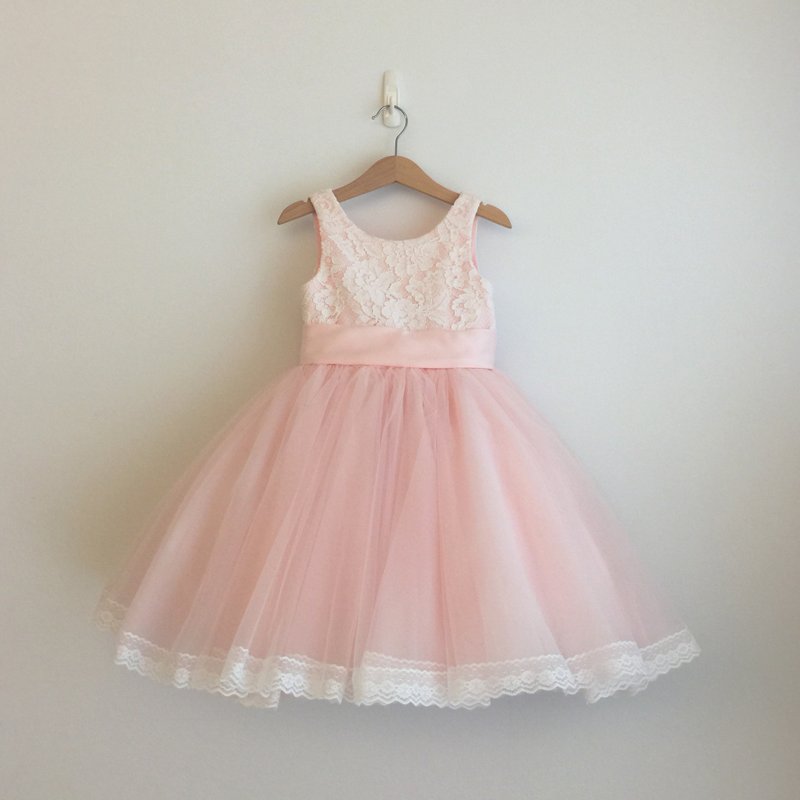 娃娃粉蕾丝澎澎裙 - 其他 - 聚酯纤维 粉红色