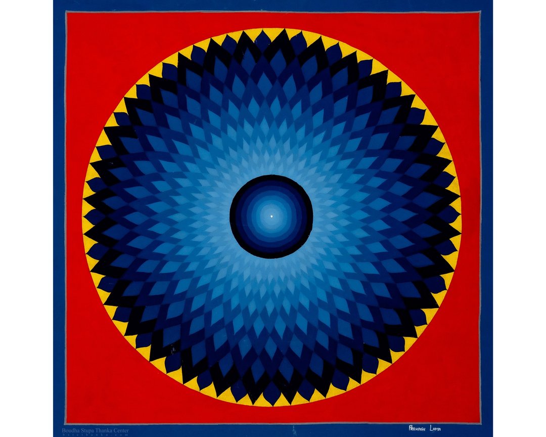 宇宙曼荼罗唐卡画作 - 墙贴/壁贴 - 其他材质 多色