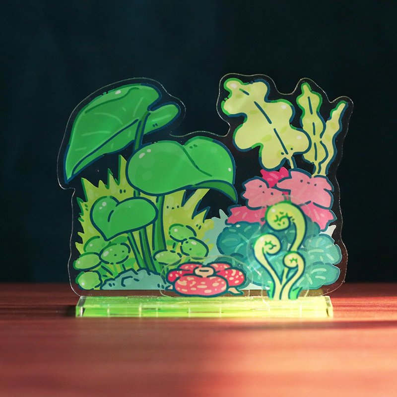 文博会新品-植生物小剧场-压克力场景立牌 - 摆饰 - 压克力 多色