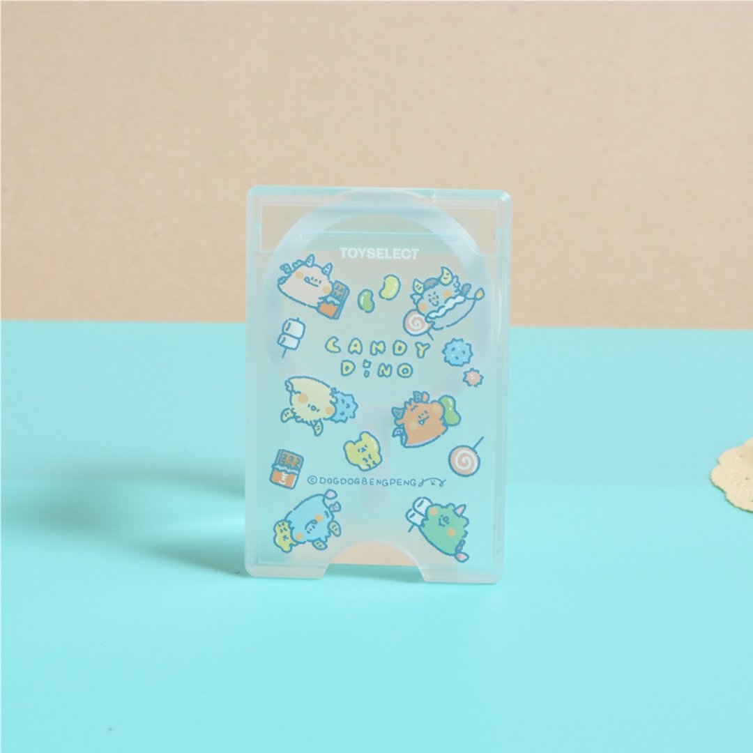 狗狗的小跳步零食小恐龙MagSafe磁吸卡片夹 - 其他 - 塑料 多色