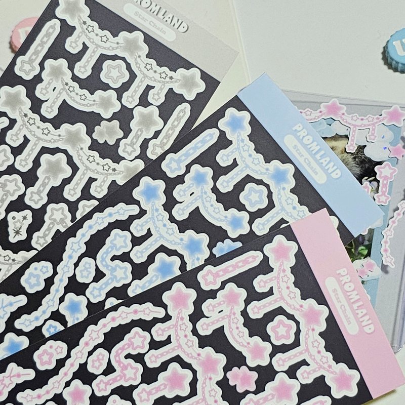 星链韩系贴纸组 - 贴纸 - 其他材质 多色