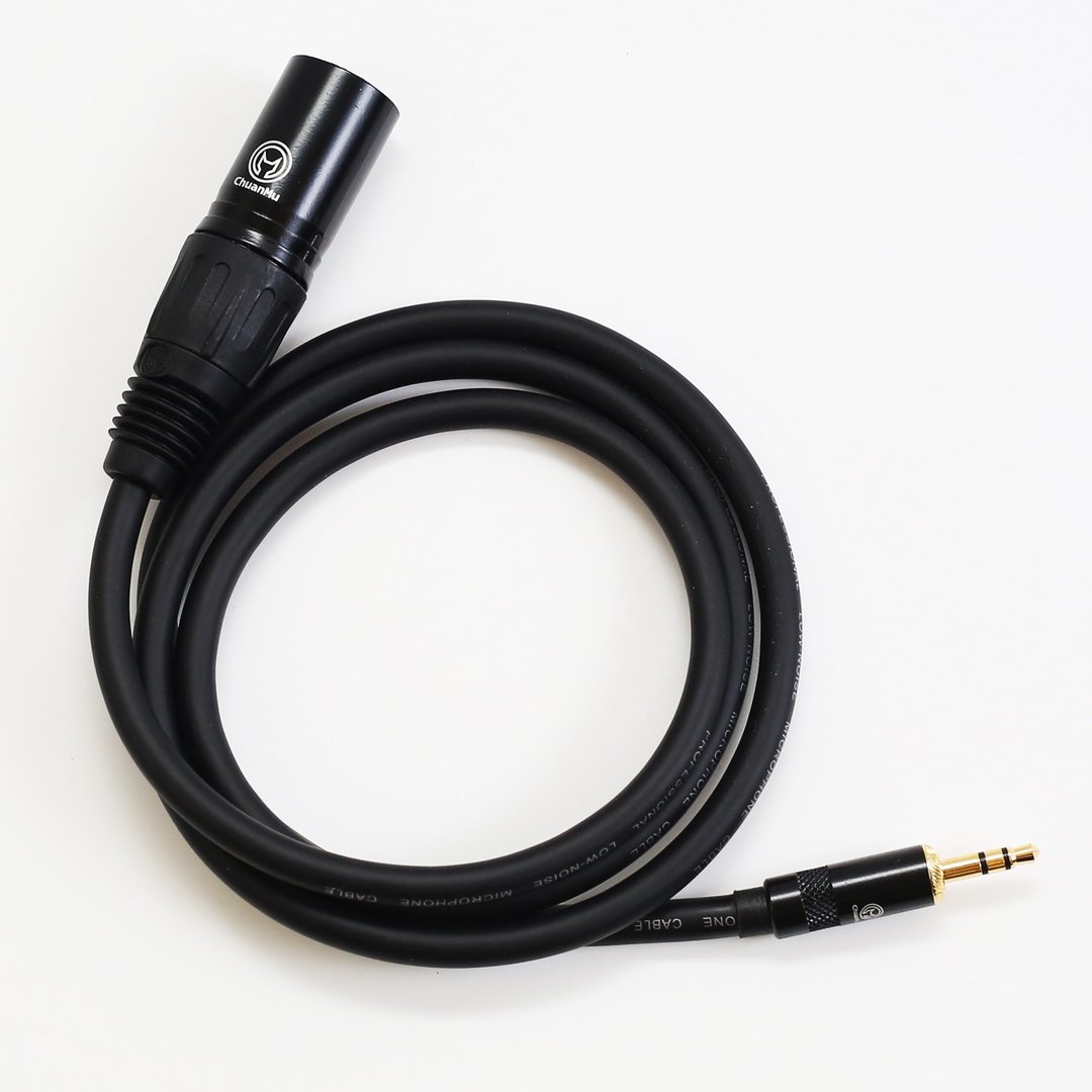 xlr 3.5 麦克风连接线【川木】全新现货【W119】3.5mm转卡农公头 - 数码小物 - 其他材质 